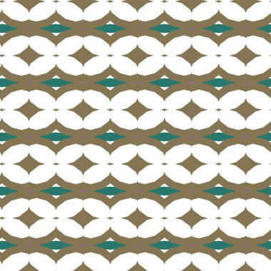 Geometrik süslemeli vektör deseni. Kusursuz tasarım dokusu.