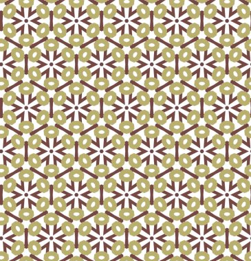 Geometrik süslemeli vektör deseni. Kusursuz tasarım dokusu.