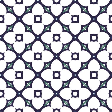 Geometrik süslemeli vektör deseni. Kusursuz tasarım dokusu.