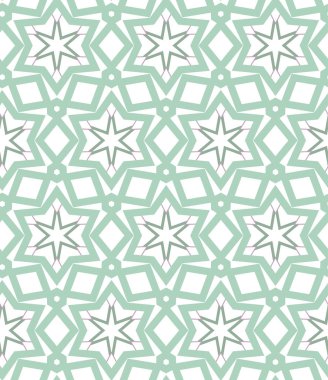 Dikişsiz geometrik süs vektör deseni. Soyut arka plan