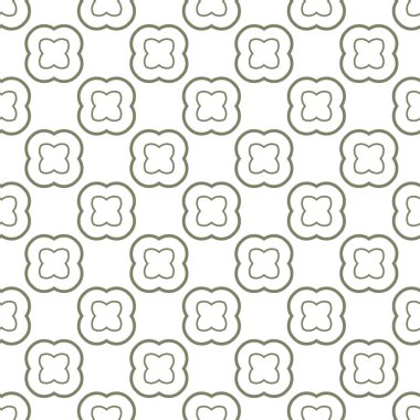 Dikişsiz geometrik süs vektör deseni. Soyut arka plan