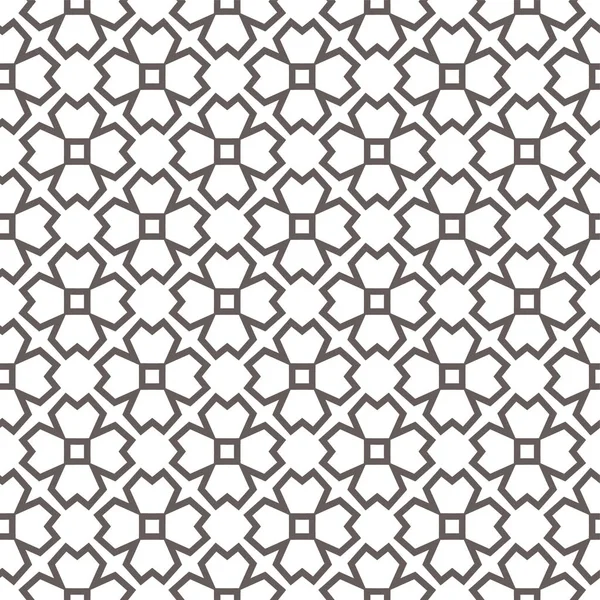 Geometrisches Ornamentales Vektormuster Nahtlose Design Textur — Stockvektor