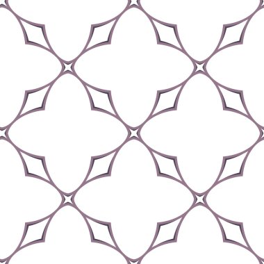 Dikişsiz geometrik süs vektör deseni. Soyut arka plan