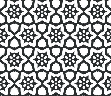 Geometrik süs tarzında soyut arkaplan dokusu. Kusursuz tasarım.