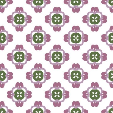 Kusursuz Vektör Deseni. Geometrik Süsleme Biçiminde Arkaplan DokusuName.