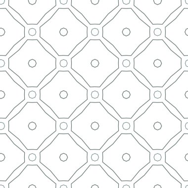 Kusursuz Vektör Deseni. Geometrik Süsleme Biçiminde Arkaplan DokusuName.