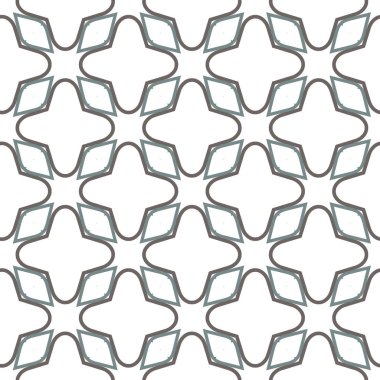 Geometrik süslemeli vektör deseni. Kusursuz tasarım dokusu.