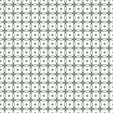 Geometrik süslemeli vektör deseni. Kusursuz tasarım dokusu.