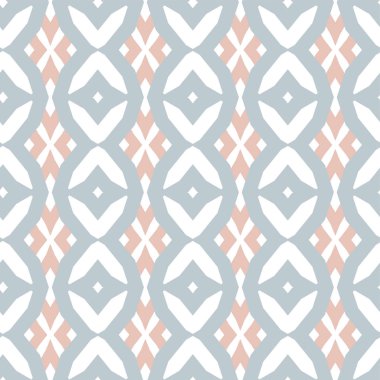 geometrik süsleme biçiminde kusursuz vektör deseni
