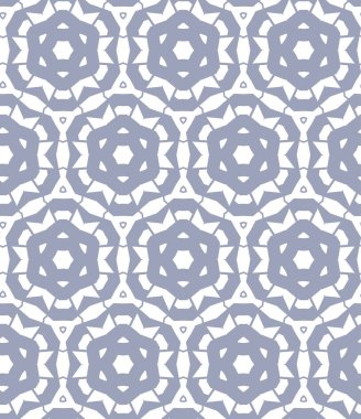 geometrik süsleme biçiminde kusursuz vektör deseni