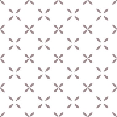 geometrik süsleme biçiminde kusursuz vektör deseni