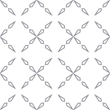 Dikişsiz geometrik süs vektör deseni. Soyut arka plan