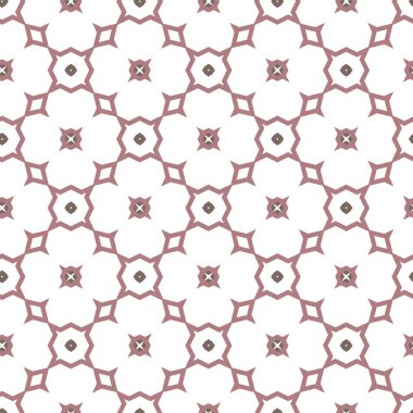 Dikişsiz geometrik süs vektör deseni. Soyut arka plan