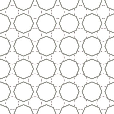 Dikişsiz geometrik süs vektör deseni. Soyut arka plan