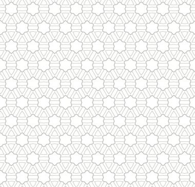 Dikişsiz geometrik süs vektör deseni. Soyut arka plan