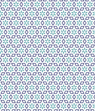 Kusursuz Vektör Deseni. Geometrik Süsleme Biçiminde Arkaplan DokusuName.