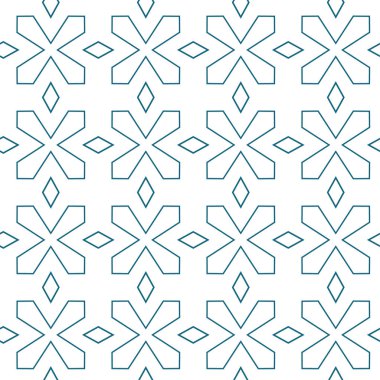 Kusursuz Vektör Deseni. Geometrik Süsleme Biçiminde Arkaplan DokusuName.