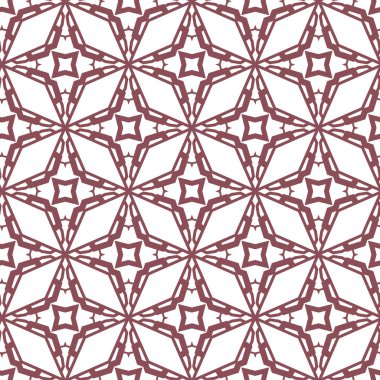 Kusursuz Vektör Deseni. Geometrik Süsleme Biçiminde Arkaplan DokusuName.