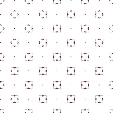 Dikişsiz geometrik süs vektör deseni. Soyut arka plan