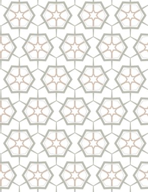 Dikişsiz geometrik süs vektör deseni. Soyut arka plan