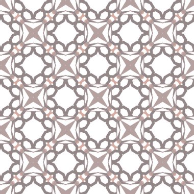 Dikişsiz geometrik süs vektör deseni. Soyut arka plan