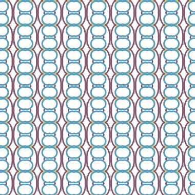 Dikişsiz geometrik süs vektör deseni. Soyut arka plan