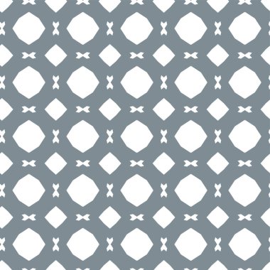 Dikişsiz geometrik süs vektör deseni. Soyut arka plan