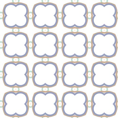 Dikişsiz geometrik süs vektör deseni. Soyut arka plan