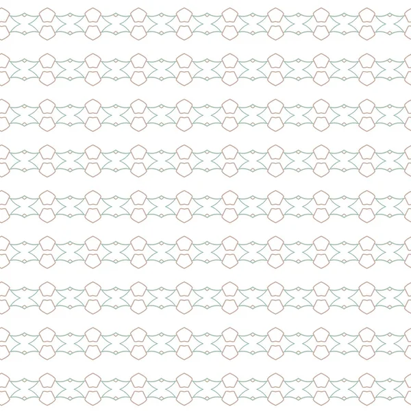 geometrik süsleme biçiminde kusursuz vektör deseni