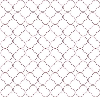 Dikişsiz geometrik süs vektör deseni. Soyut arka plan