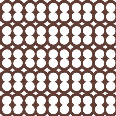 geometrik süsleme biçiminde kusursuz vektör deseni