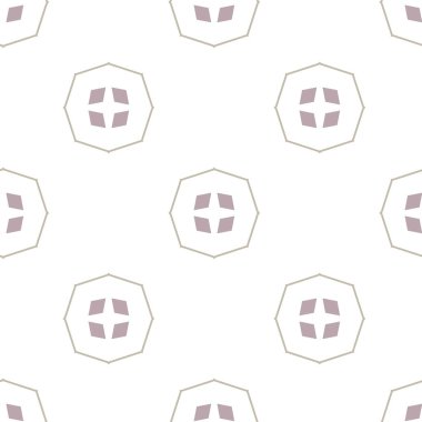 geometrik süsleme biçiminde kusursuz vektör deseni