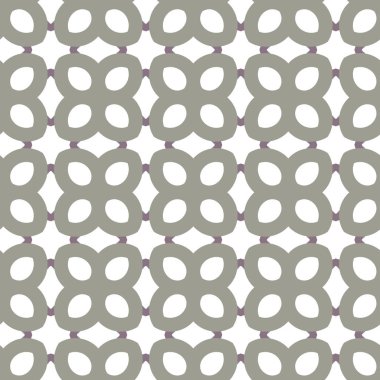 geometrik süsleme biçiminde kusursuz vektör deseni