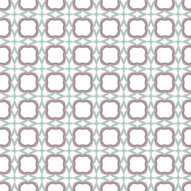 geometrik süsleme biçiminde kusursuz vektör deseni