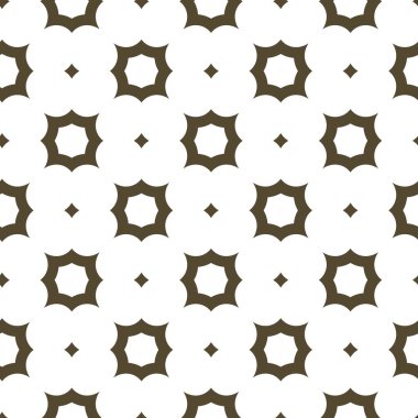 Dikişsiz geometrik süs vektör deseni. Soyut arka plan