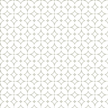Dikişsiz geometrik süs vektör deseni. Soyut arka plan