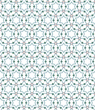 Geometrik süs tarzında soyut arkaplan dokusu. Kusursuz tasarım.