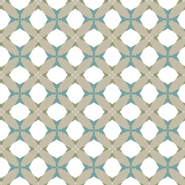 Geometrik süslemeli vektör deseni. Kusursuz tasarım dokusu.