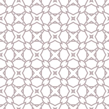 geometrik süsleme biçiminde kusursuz vektör deseni