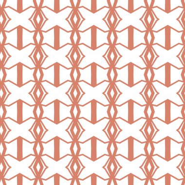 geometrik süsleme biçiminde kusursuz vektör deseni