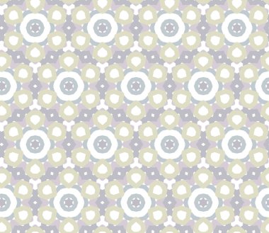 geometrik süsleme biçiminde kusursuz vektör deseni