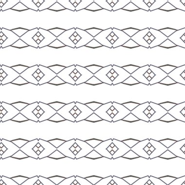 geometrik süsleme biçiminde kusursuz vektör deseni