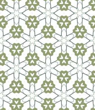 Dikişsiz geometrik süs vektör deseni. Soyut arka plan