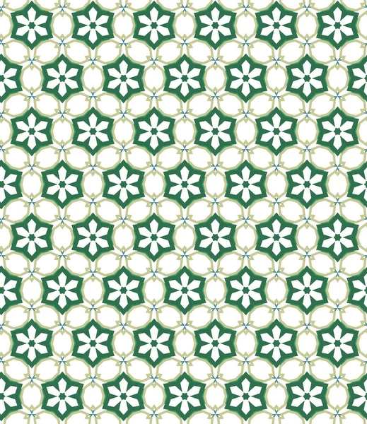 Geometric Ornamental Vector Pattern Seamless Design Texture — Stock Vector