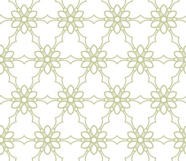 Dikişsiz geometrik süs vektör deseni. Soyut arka plan