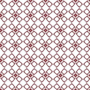 Dikişsiz geometrik süs vektör deseni. Soyut arka plan