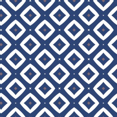 Kusursuz Vektör Deseni. Geometrik Süsleme Biçiminde Arkaplan DokusuName.