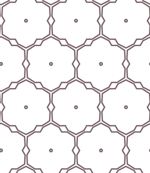 Nahtlose Geometrische Ornamentale Vektormuster Abstrakter Hintergrund — Stockvektor