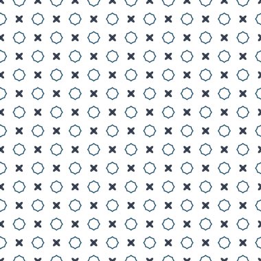 Kusursuz Vektör Deseni. Geometrik Süsleme Biçiminde Arkaplan DokusuName.