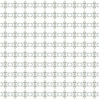 Dikişsiz geometrik süs vektör deseni. Soyut arka plan